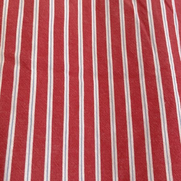 American Eagle red/wht/blue striped button down XL - Picture 7 of 7